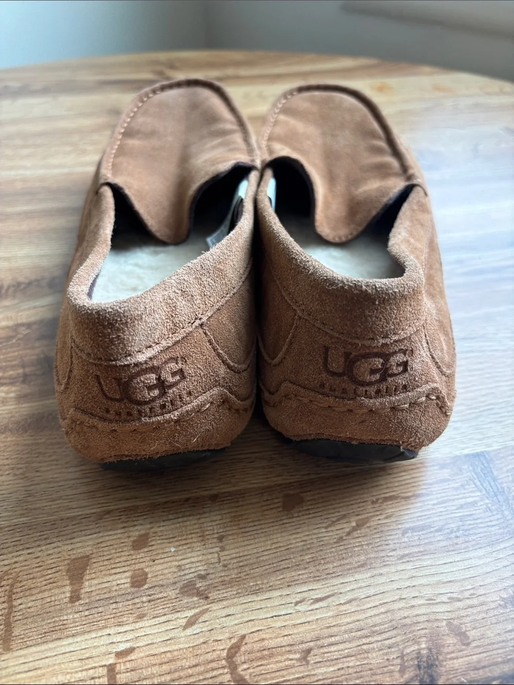 Men's Brown Suede Slip-On Loafers (A-7)